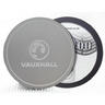 View Item Richbrook Vauxhall Licensed Stainless Steel Magnetic Tax Disc Holder 